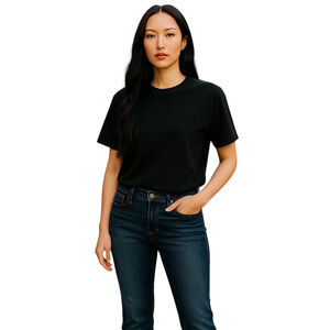 Vizcaino Boot Cut Jeans Womens 8 Blue Premium Denim High Rise Medium Wash USA